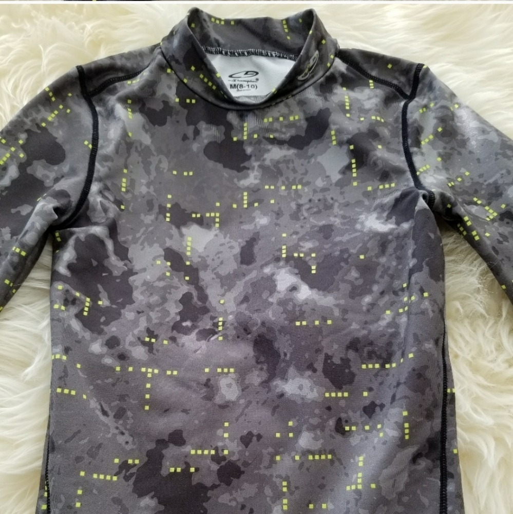 Champion thermal long sleeve camo shirt sz Med - Picture 2 of 4